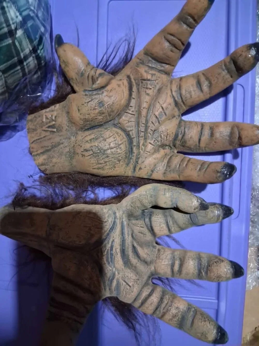 Werewolf shirt and gloves only